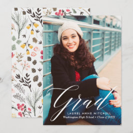 Ankündigung des eleganten Abschlusses