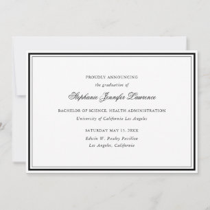 Ankündigung des förmlichen Abschlusses