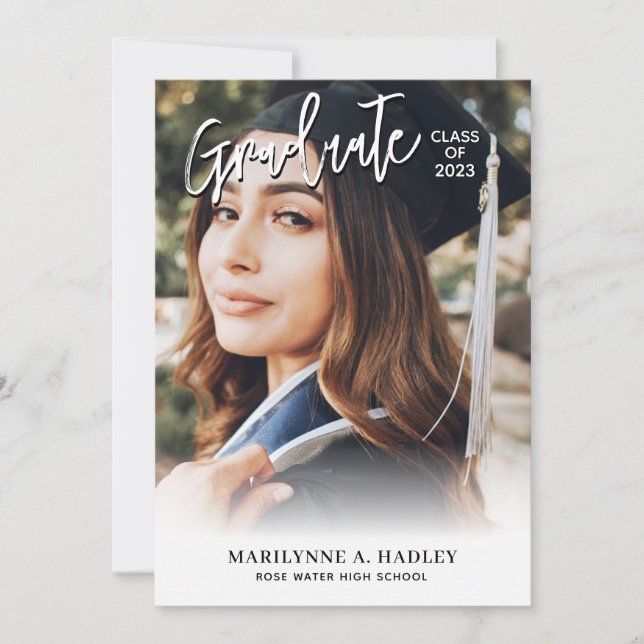 Ankündigung des Foto Graduate (Vorderseite)