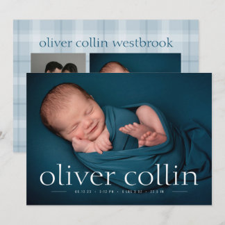 Ankündigung des Fotos für den einfachen Typ Baby B