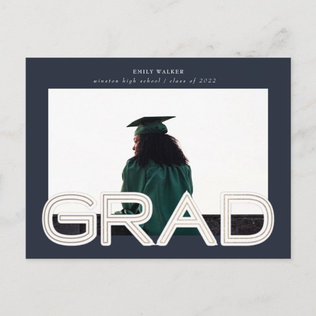 Ankündigung des Fotos für die Ankündigung von Gold (Vorderseite)