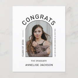 Ankündigung des Fotos für Glückwunsch des Haushalt