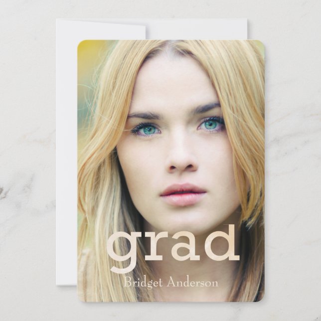 Ankündigung des Fotos "nah Up Abschluss" (Vorderseite)