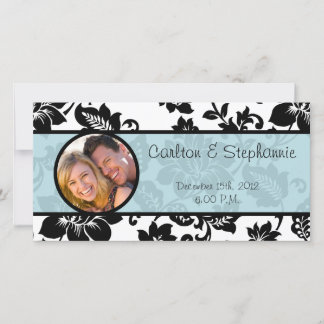 Ankündigung des Fotos "Schwarz/Blau-Blauer Damast"