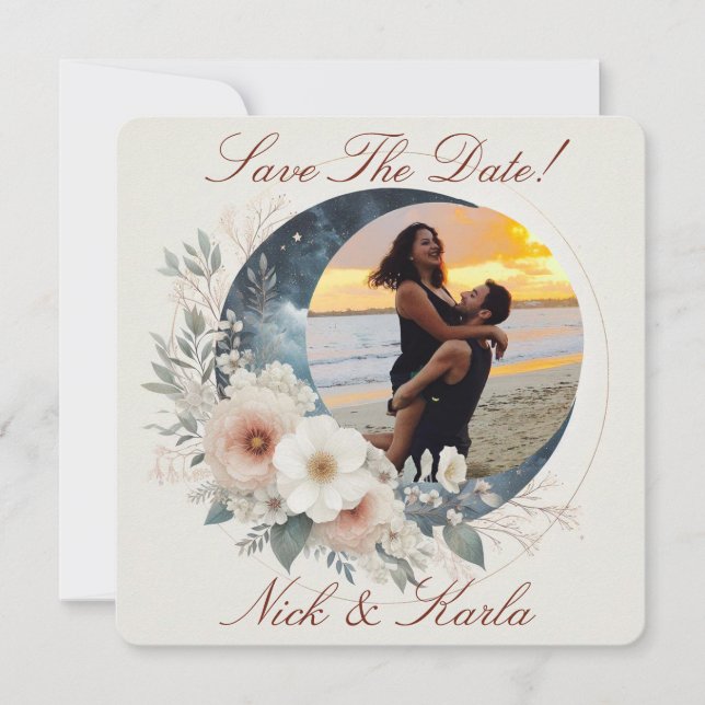 Ankündigung des Fotos "White Moonflower Save the D (Vorderseite)