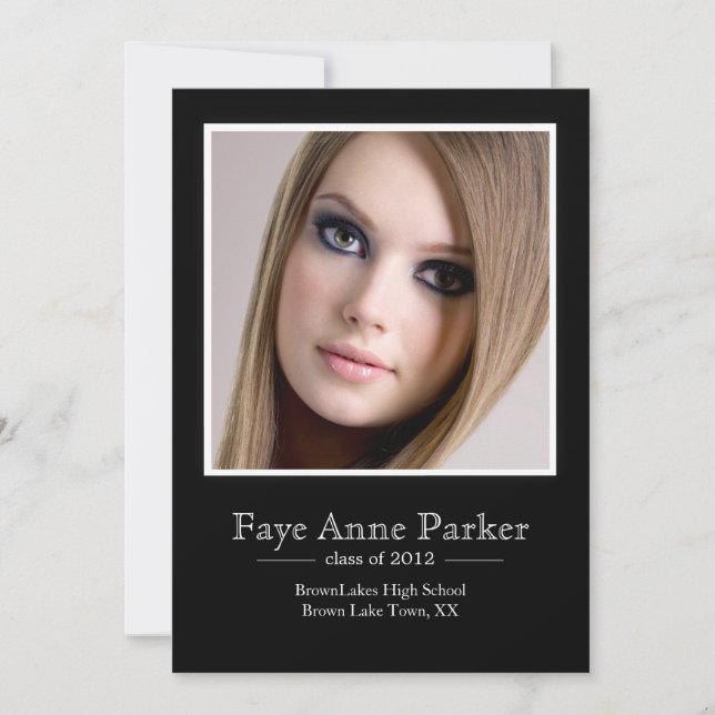 Ankündigung des gerahmten Abschlusses des klassisc (Vorderseite)