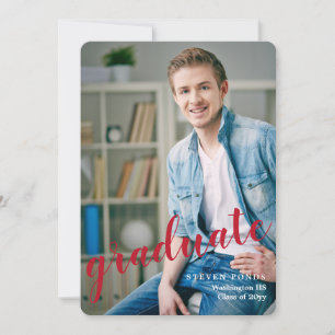Ankündigung des Graduate Foto Abschluss
