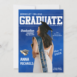 Ankündigung des Graduate Magazine Abschluss