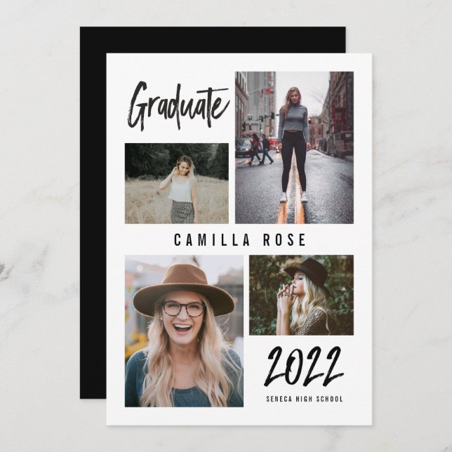 Ankündigung des Graduate Signature Abschluss (Vorne/Hinten)