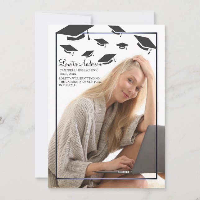 Ankündigung des Graduierungsklassenschemas für das (Vorderseite)