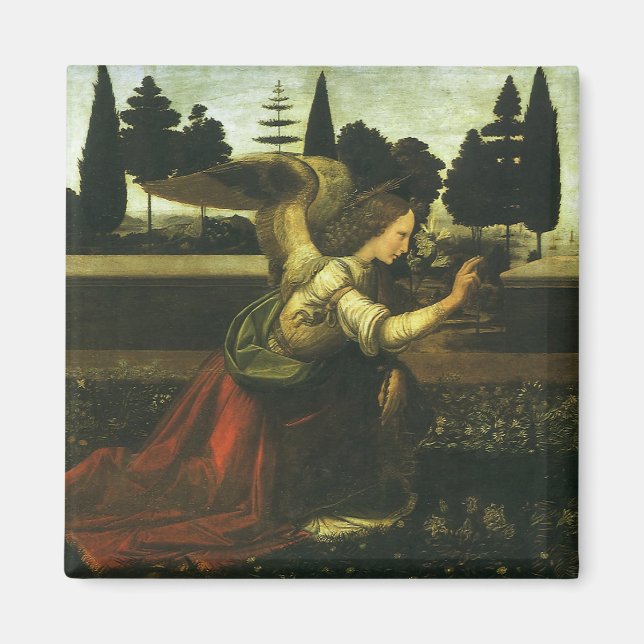 Ankündigung des Herrn durch Leonardo da Vinci Magnet (Vorne)