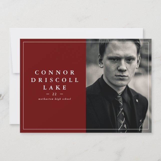 Ankündigung des klassischen horizontalen Fotos Abs (Vorderseite)