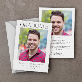 Ankündigung des klassischen Schwarz-weiß Foto Absc