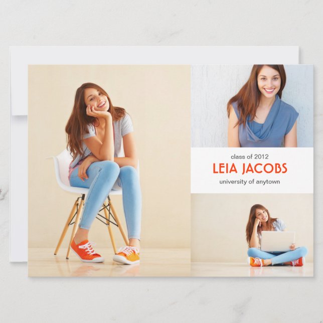 Ankündigung des klassischen XL 3-Foto-Abschlusses (Vorderseite)