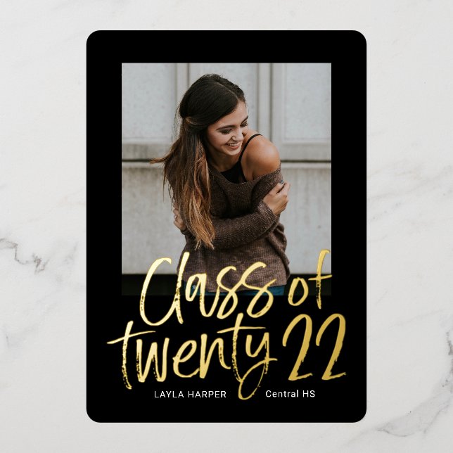 Ankündigung des künstlerischen Abschlusses (Vorderseite)