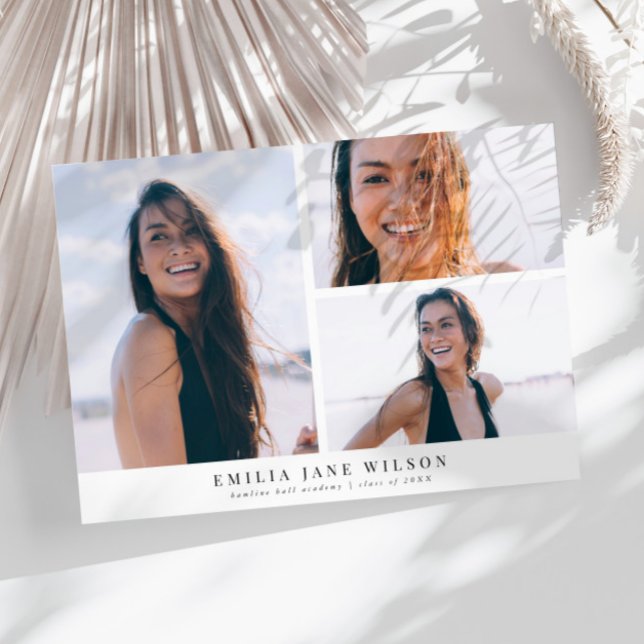 Ankündigung des Minimalistischen Multi-Foto-Abschl (Von Creator hochgeladen)