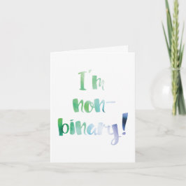 Ankündigung des modernen Familiengeschlechts nicht