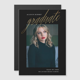 Ankündigung des modernen Script Graduate Abschluss