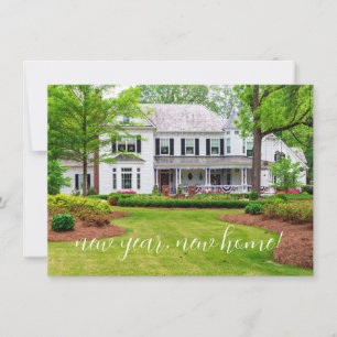 Ankündigung des neuen Zuhause Moving Fotos