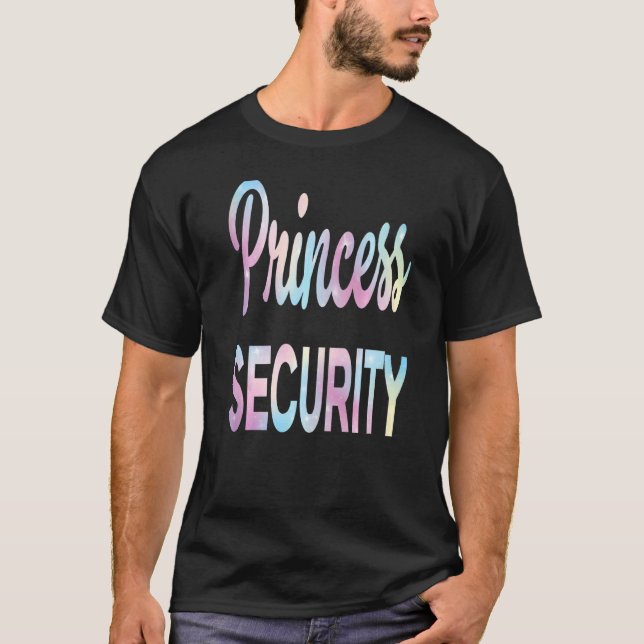 Ankündigung des Princess Security Team Big Brother T-Shirt (Vorderseite)
