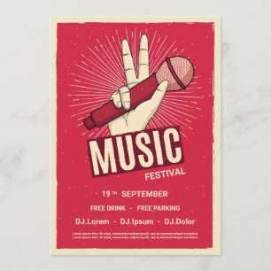 Ankündigung des Retro-Konzerts