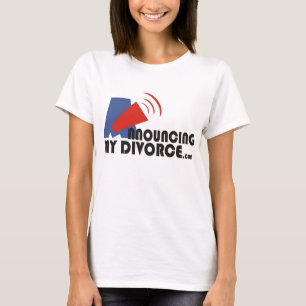 Ankündigung des weißen T - Shirt meiner