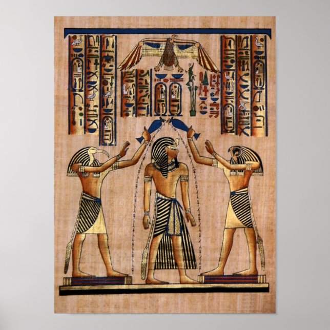 Ankündigung durch die Götter Poster (Vorne)