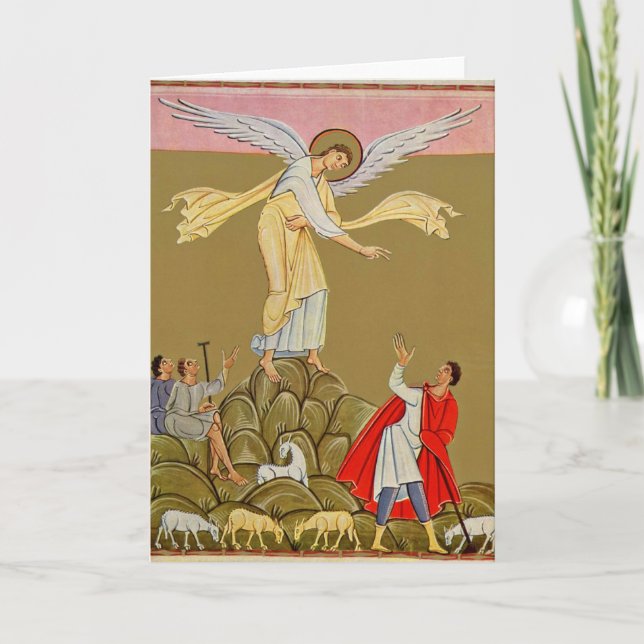 Ankündigung durch Meister der Reichenau Schule (Vorderseite)