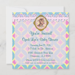 Ankündigung einer Adorable Kitten Baby Shower Vera