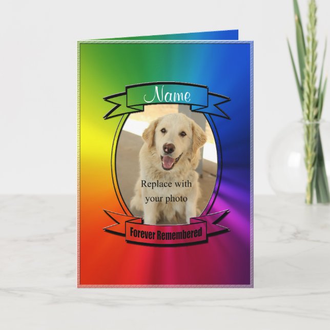 Ankündigung einer benutzerdefinierten Gedenkstätte (Vorderseite)