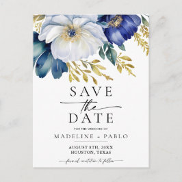 Ankündigung einer Blumenhochzeit Save the Date