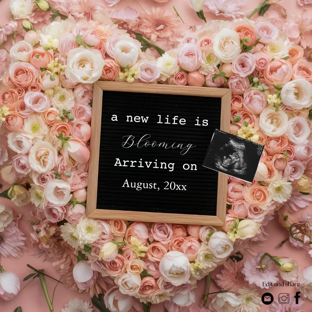 Ankündigung einer digitalen Vollschwangerschaft (Von Creator hochgeladen)