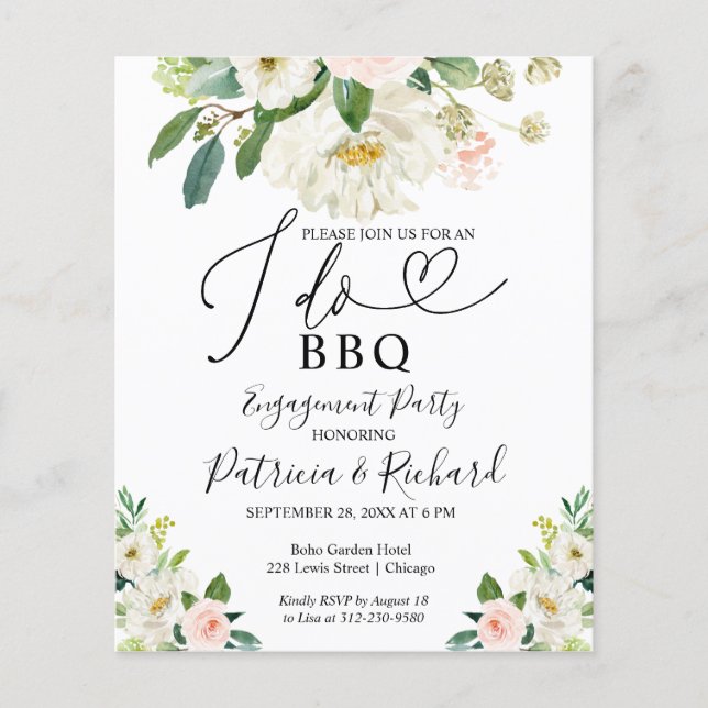 Ankündigung einer GRILLEN-Engagement-Partei für Ha (Vorderseite)