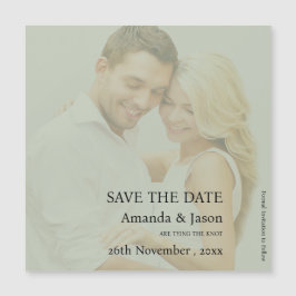 Ankündigung einer Hochzeitsfeier mit moderner Sage