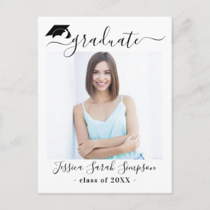 Ankündigung einer modernen Minimalistisch Graduier