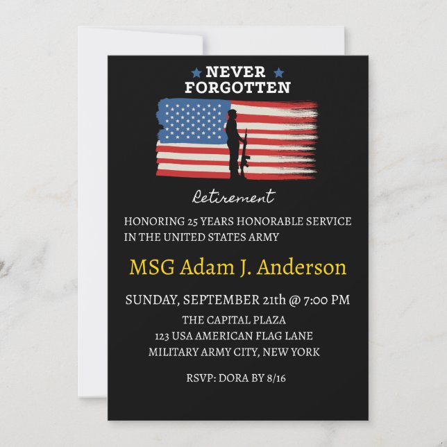 Ankündigung einer Rente (Vorderseite)