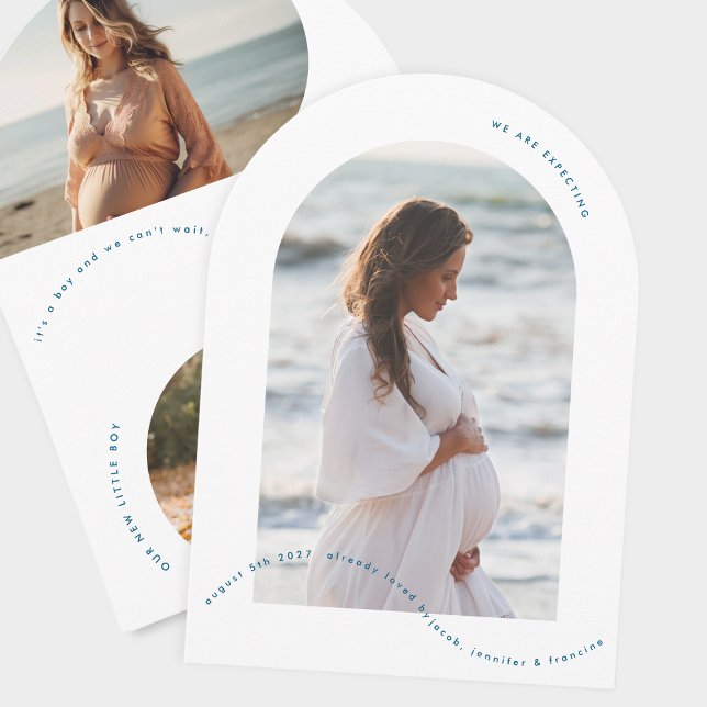 Ankündigung einer Schwangerschaft durch Foto (Von Creator hochgeladen)