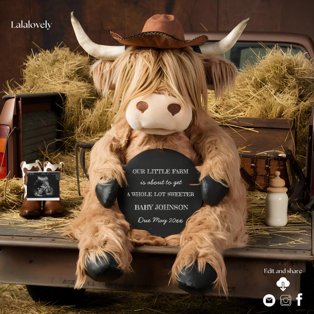 Ankündigung einer Schwangerschaft im Hochland (Von Creator hochgeladen)