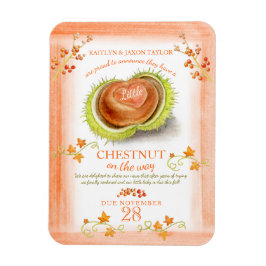 Ankündigung einer Schwangerschaft während der Kast Magnet