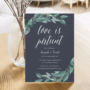 Ankündigung einer unzähligen Foliage Wedding Postp