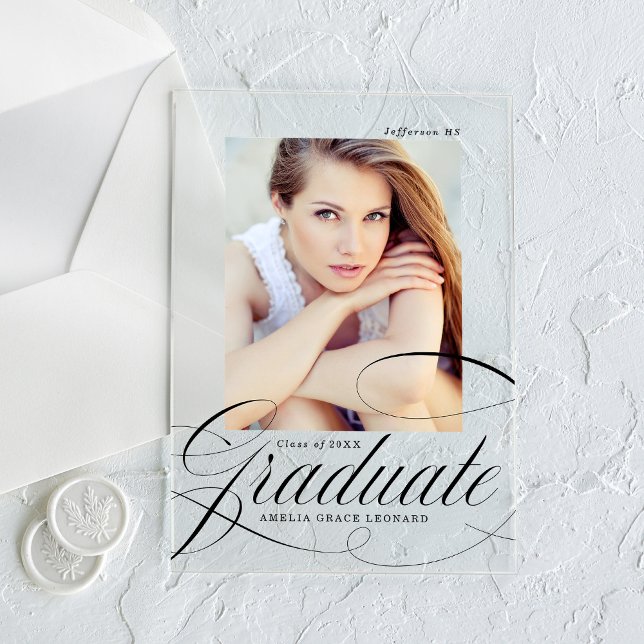 Ankündigung eines eleganten Script-Akryllischen Ab (Von Creator hochgeladen)