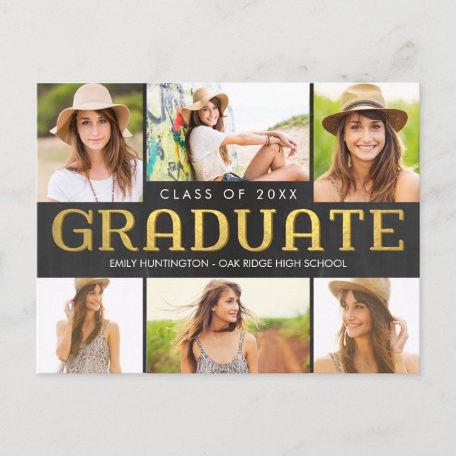 Ankündigung eines künftigen Abschlusses (Vorderseite)