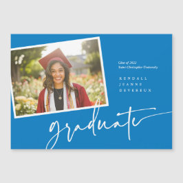 Ankündigung eines modernen Foto Graduate Snapshot