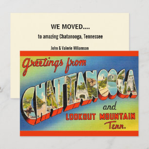 Ankündigung eines Umzugs nach Chattanooga TN