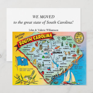 Ankündigung eines Umzugs nach South Carolina