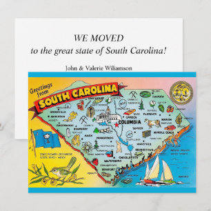Ankündigung eines Umzugs nach South Carolina