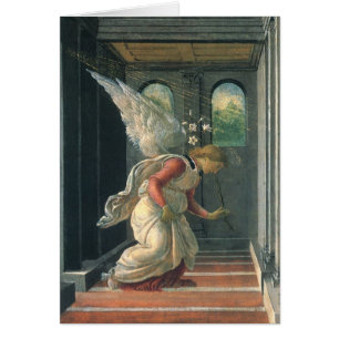 Ankündigung (Engeldetails) von Sandro Botticelli