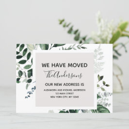 Ankündigung Eukalyptus Greenery