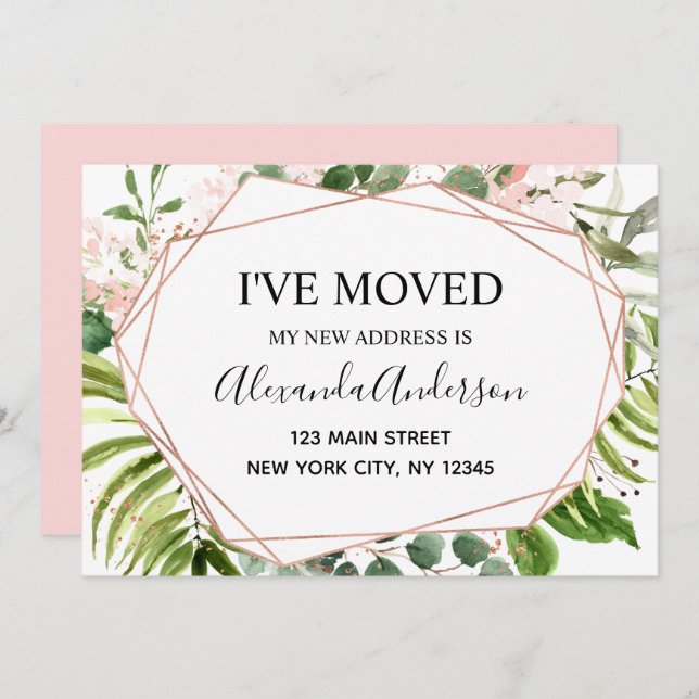 Ankündigung Eukalyptus Greenery (Vorne/Hinten)