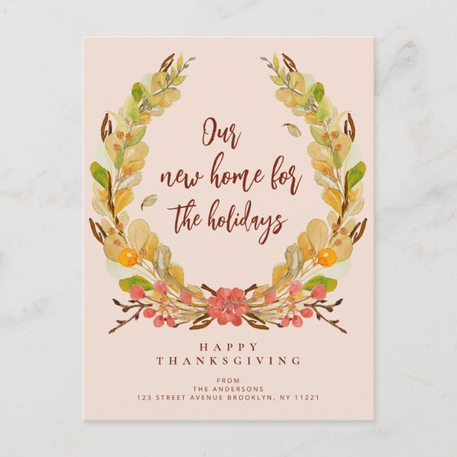 Ankündigung für den Sturzflug Postkarte (Vorderseite)